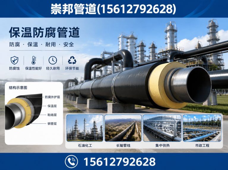 青县崇邦管道展示图
